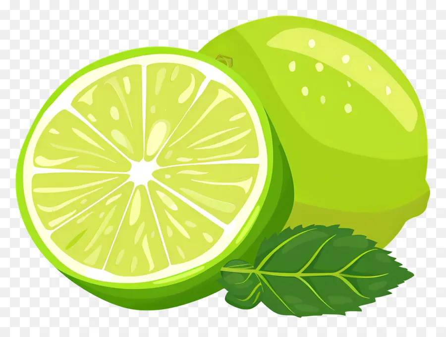 Citron Vert，Fruit PNG