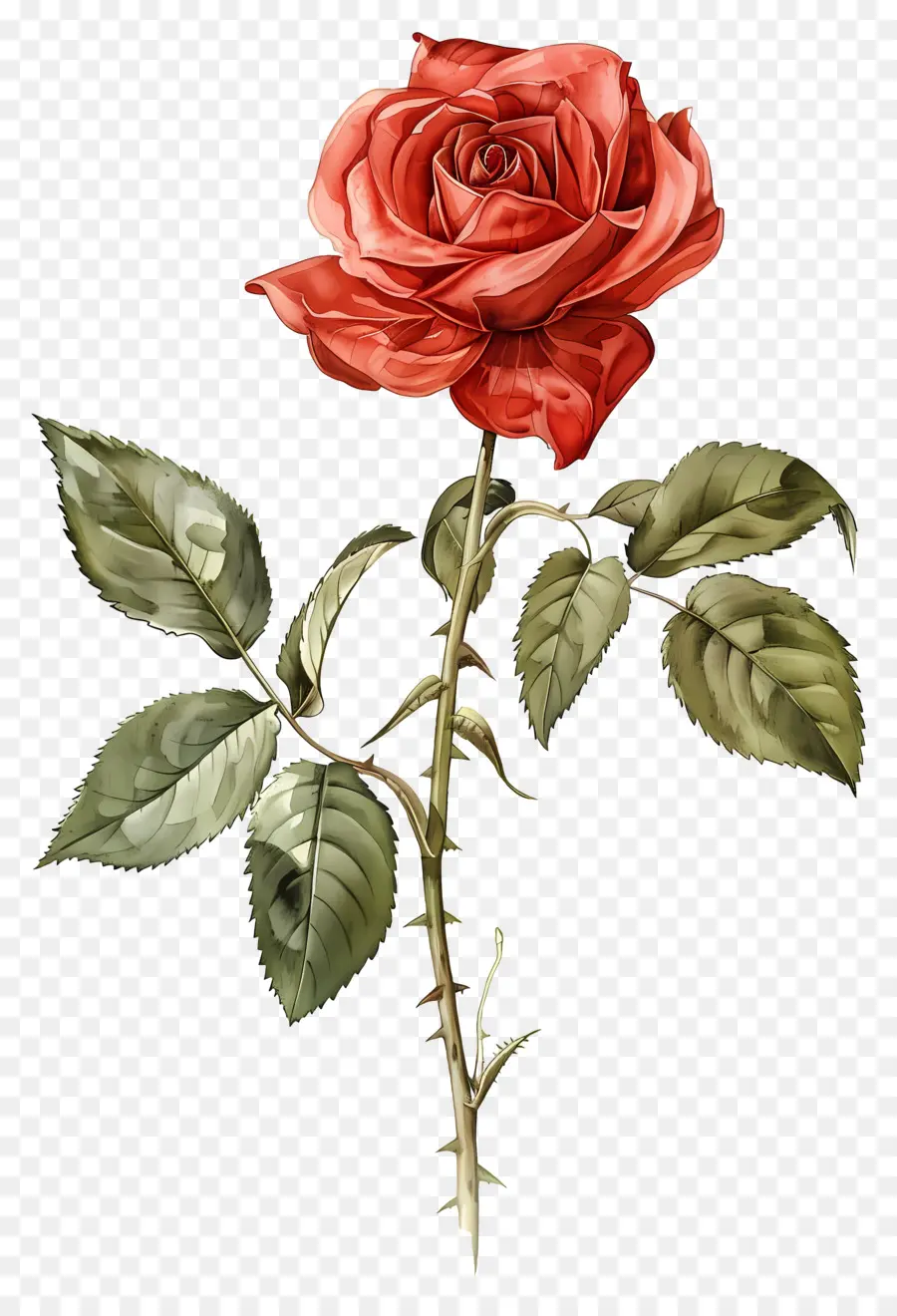 Fleur Rose，Rose Rouge PNG