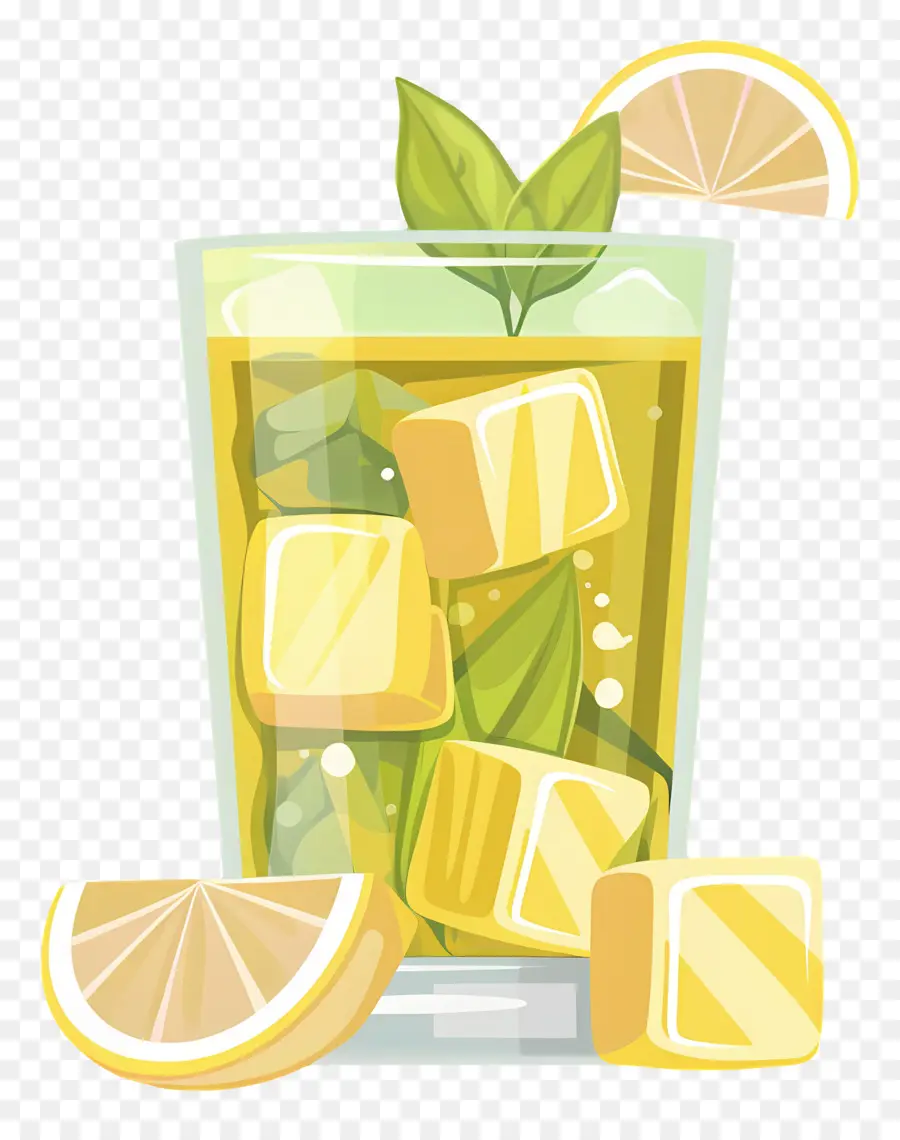 Thé Au Citron，Boisson Au Citron PNG