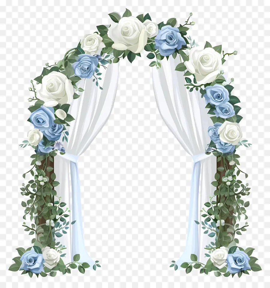 Arche De Mariage，Arche Florale PNG