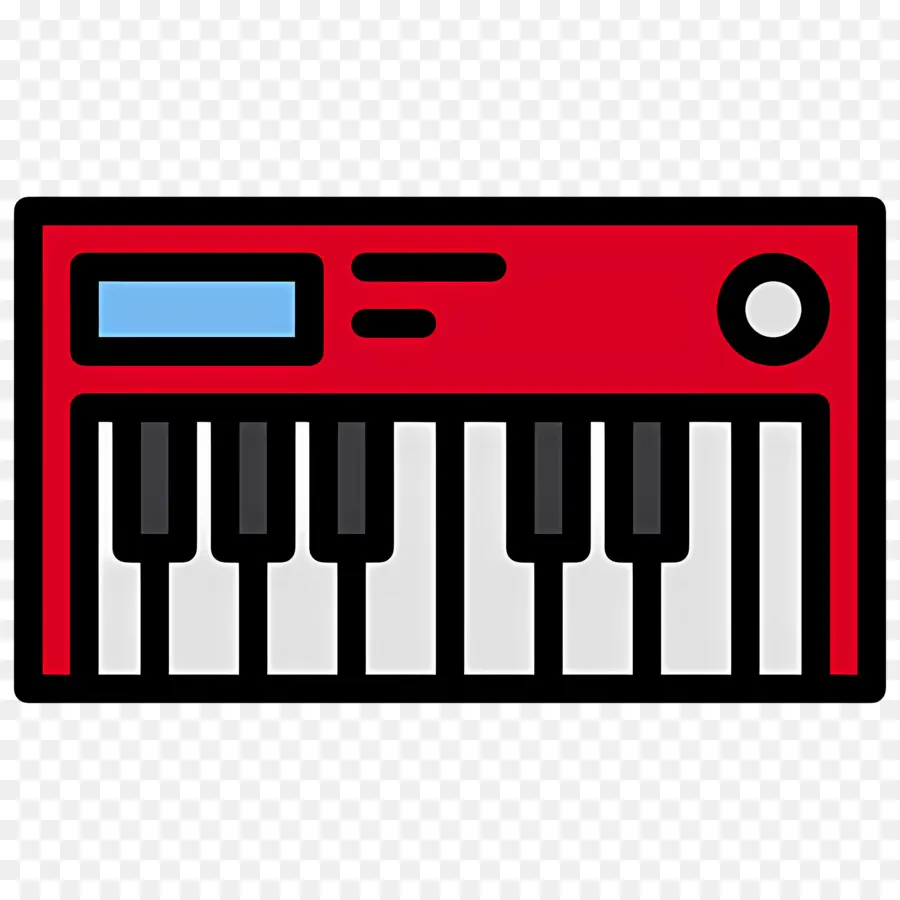 Clavier De Musique，Clavier Rose PNG