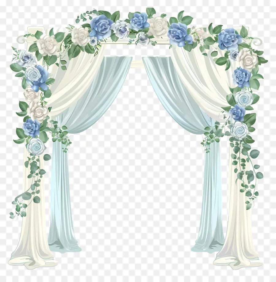 Arche De Mariage，Arche Florale PNG