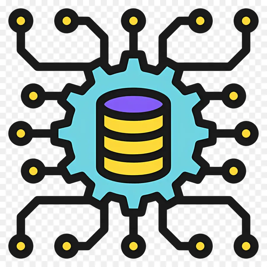 Science Des Données，Base De Données Avec Circuit PNG