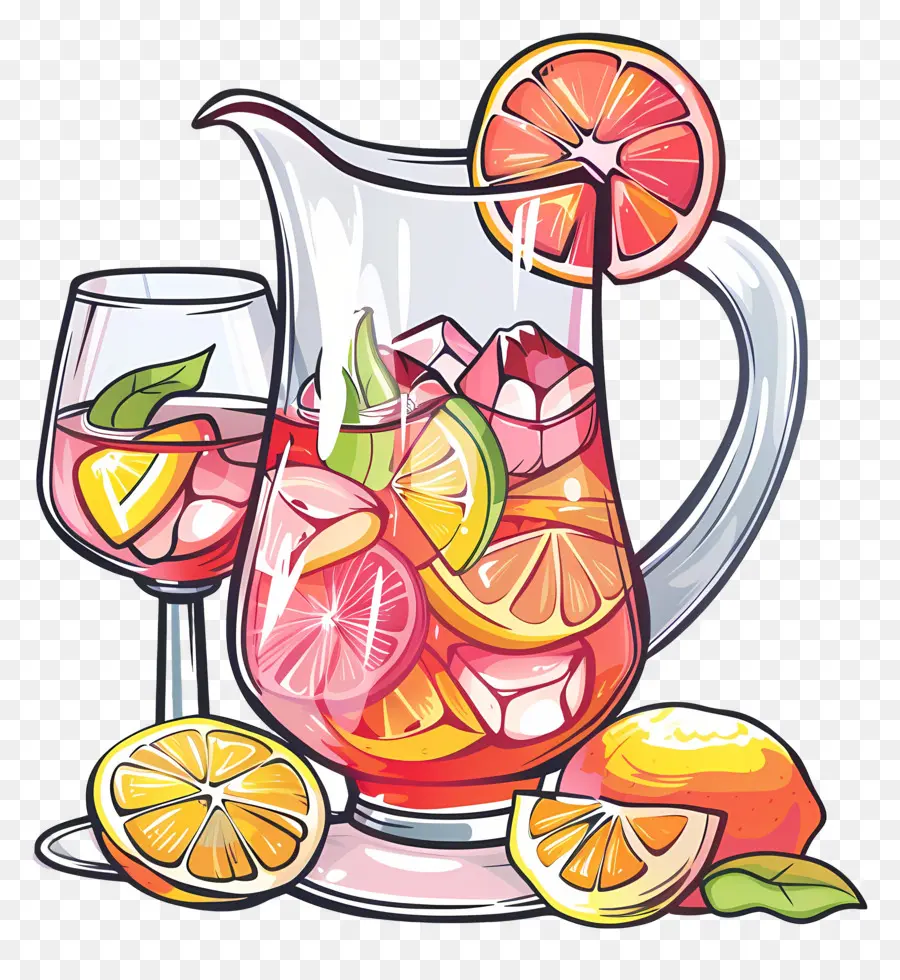 Sangria，Sangria Aux Fruits PNG