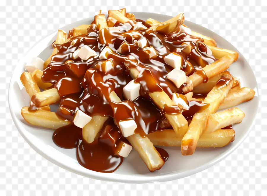 Poutine，Fromage En Grains PNG