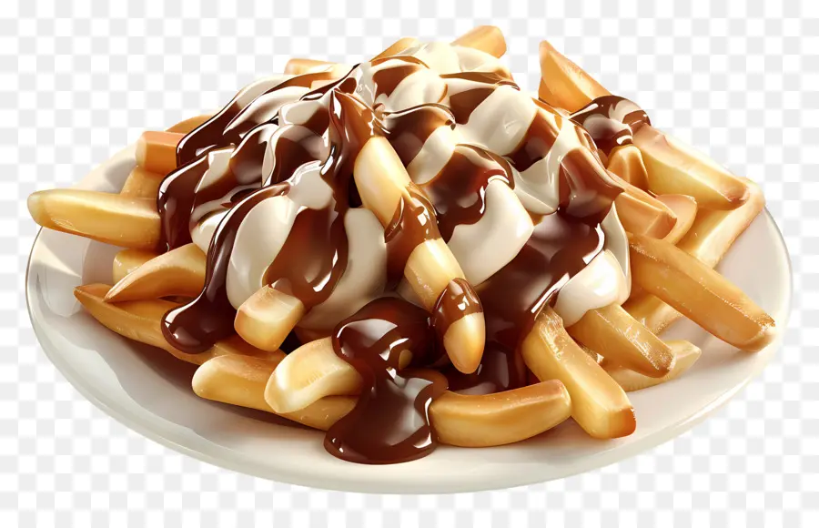 Poutine，Plat De Poutine PNG