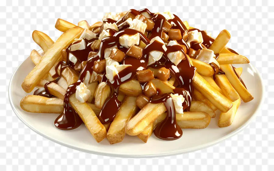 Poutine，Fromage En Grains PNG