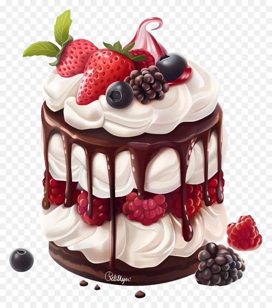 Gâteau 3d，Gâteau Décoratif PNG