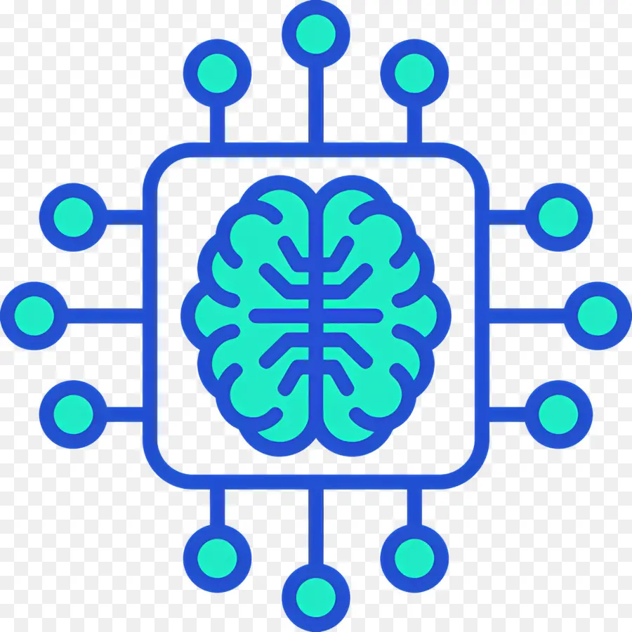 Science Des Données，Cerveau Avec Circuit PNG