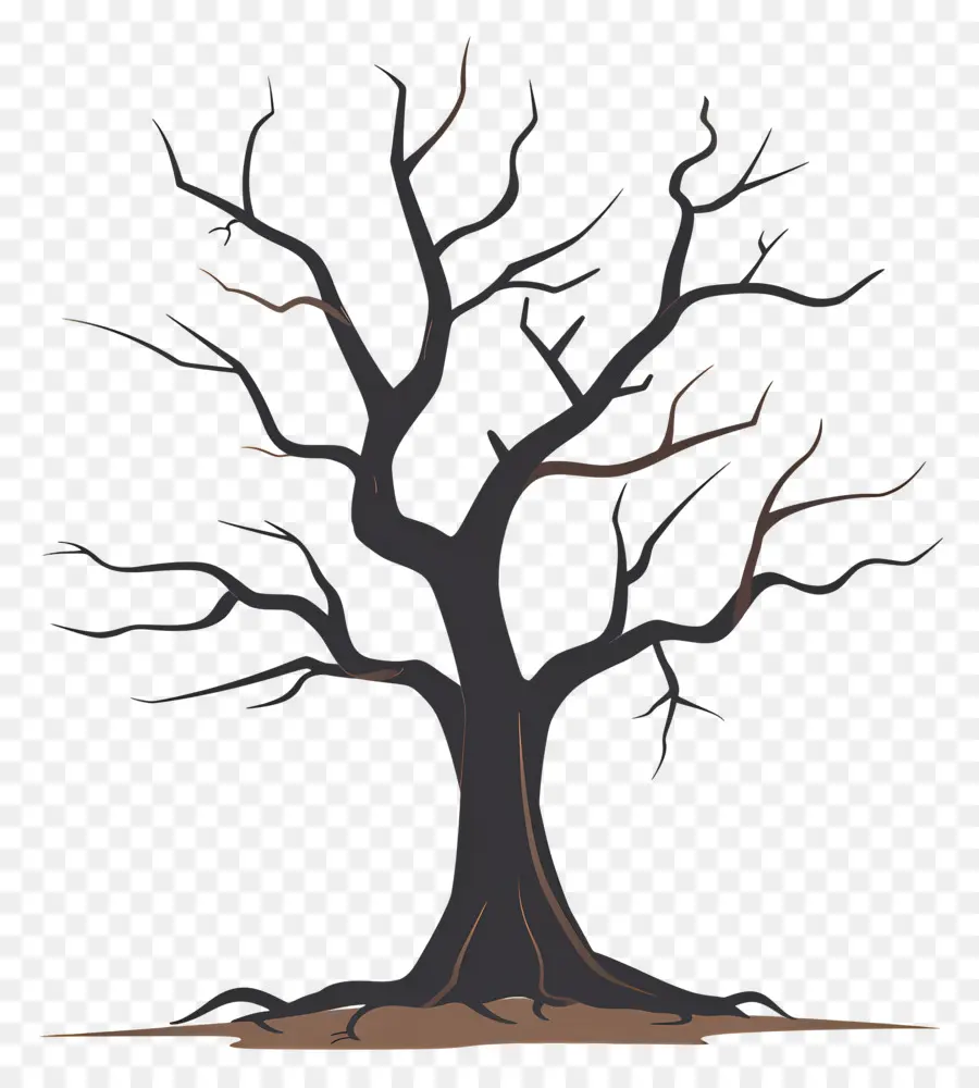 Arbre Mort，Arbre Tordu PNG