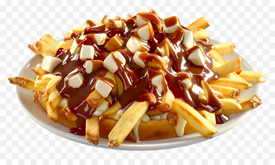 Poutine，Plat De Poutine PNG