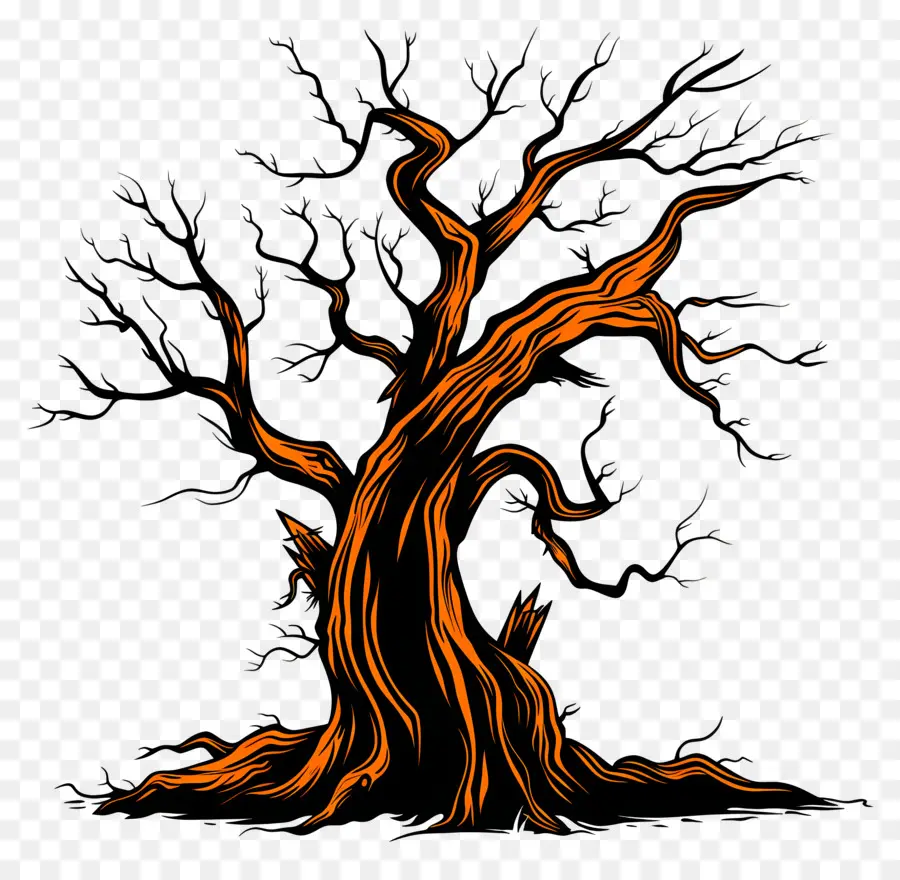 Arbre Mort，Arbre Tordu PNG