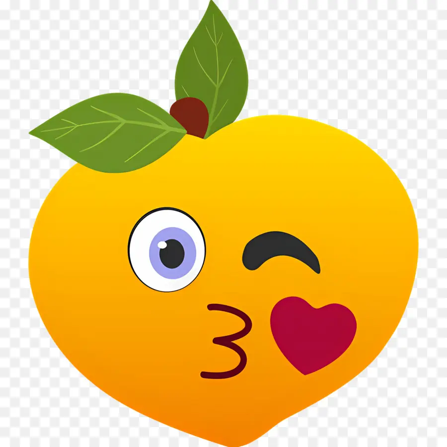 Pêche Emoji，Emoji Pêche PNG