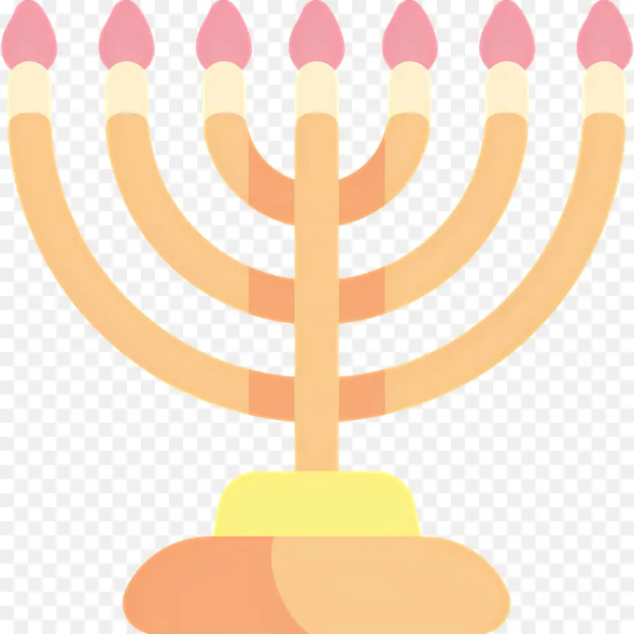 Hanoukka Menorah，Menorah PNG