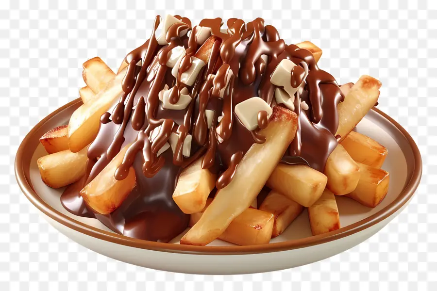 Poutine，Plat De Poutine PNG