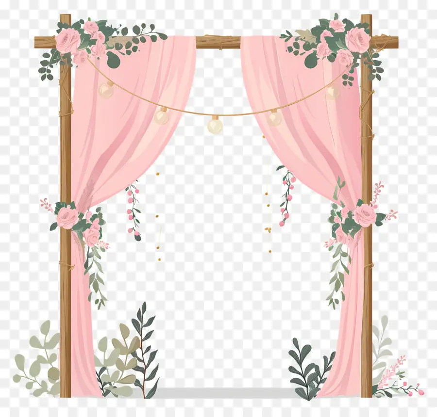 Arche De Mariage，Arche En Bois PNG