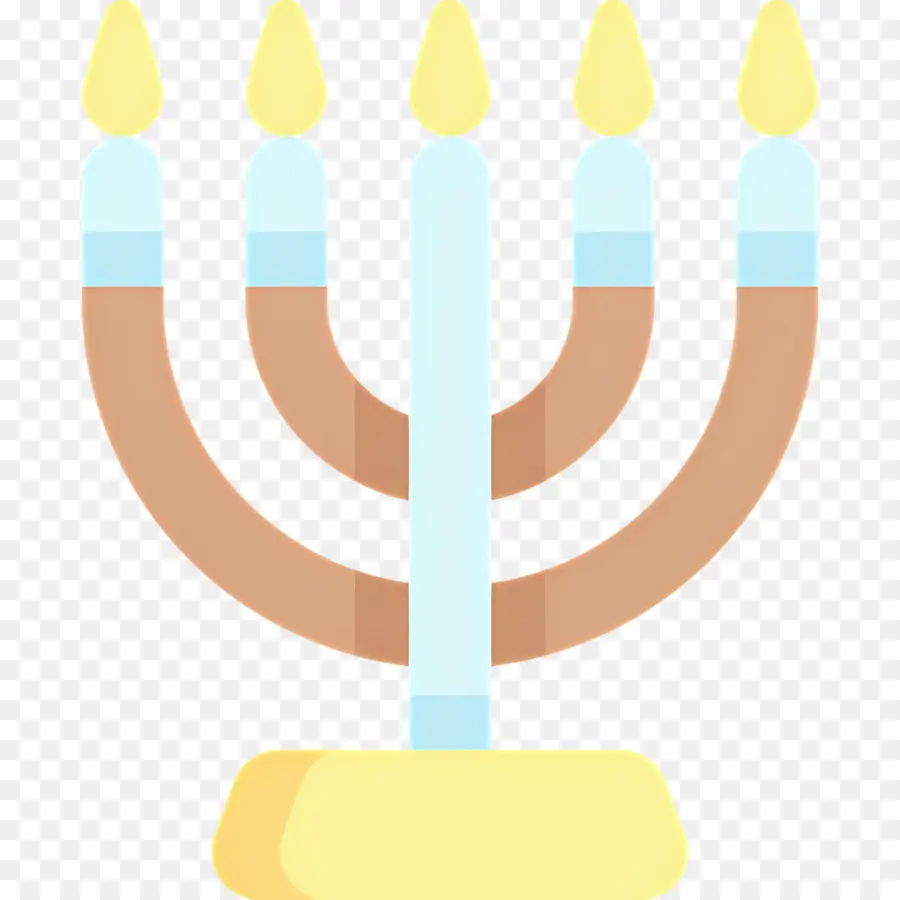 Hanoukka Menorah，Menorah PNG