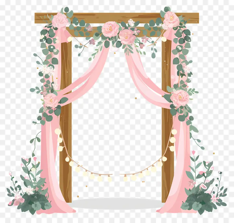 Arche De Mariage，Arche Florale PNG