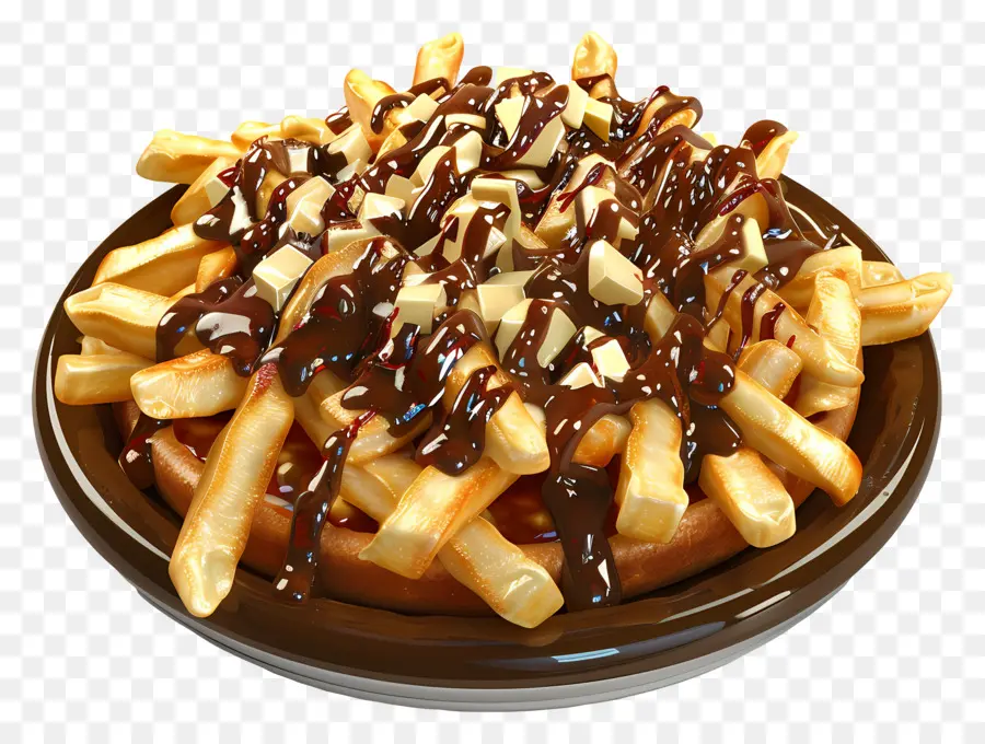 Poutine，Plat De Poutine PNG