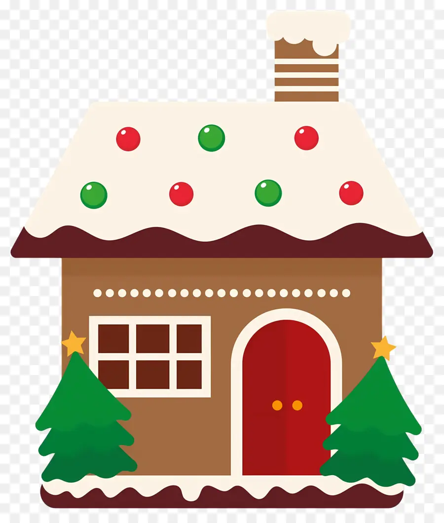 Maison De Noël，Maison En Pain D'épice PNG