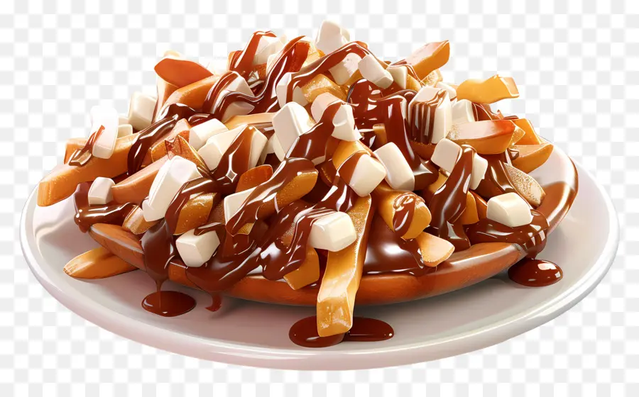 Poutine，Plat De Poutine PNG