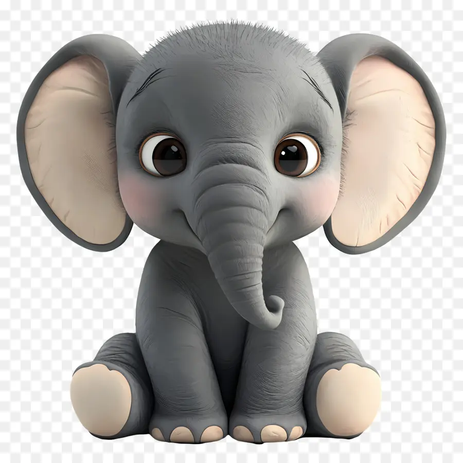 Bébé éléphant，Éléphant Mignon PNG