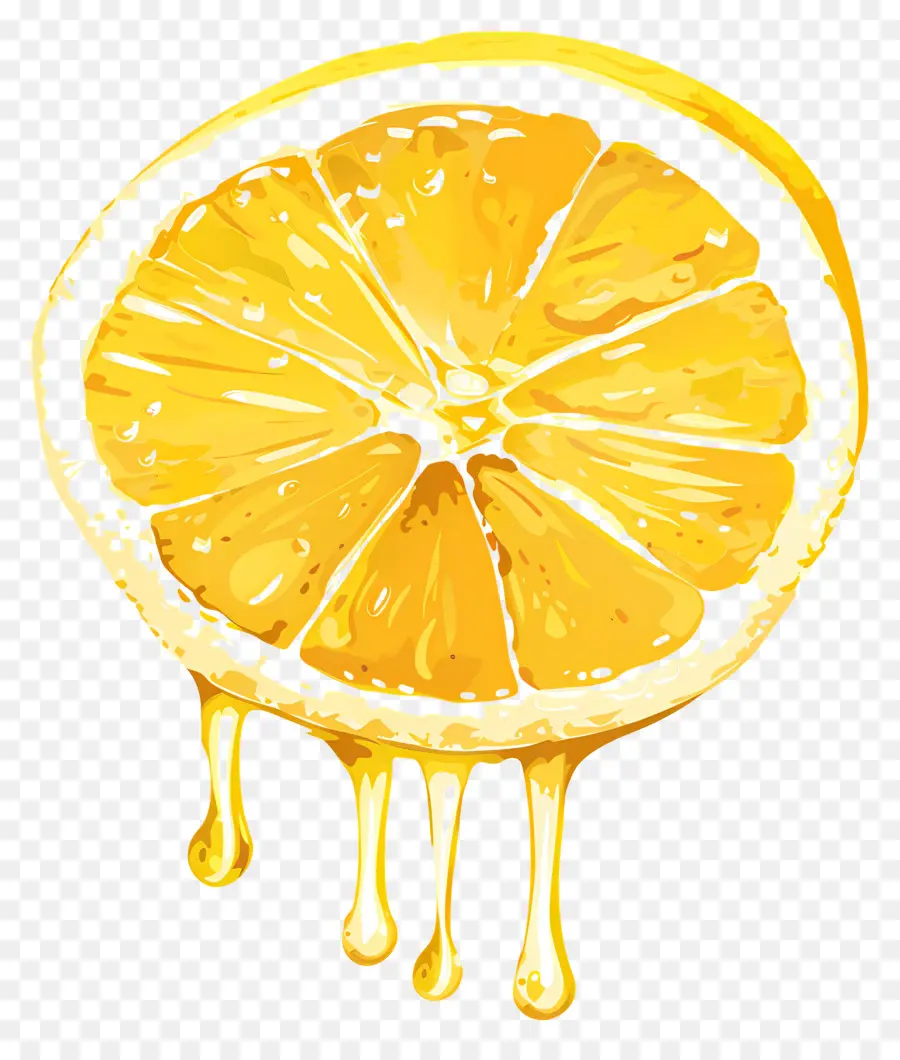 Tranche De Citron，Citron PNG