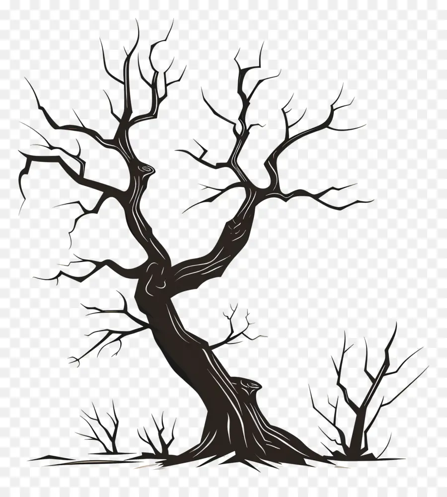 Arbre Mort，Arbre Tordu PNG