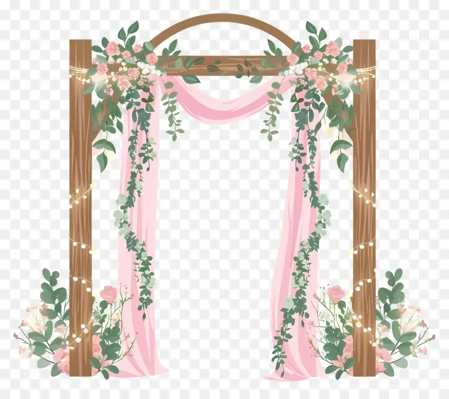 Arche De Mariage，Arche En Bois PNG