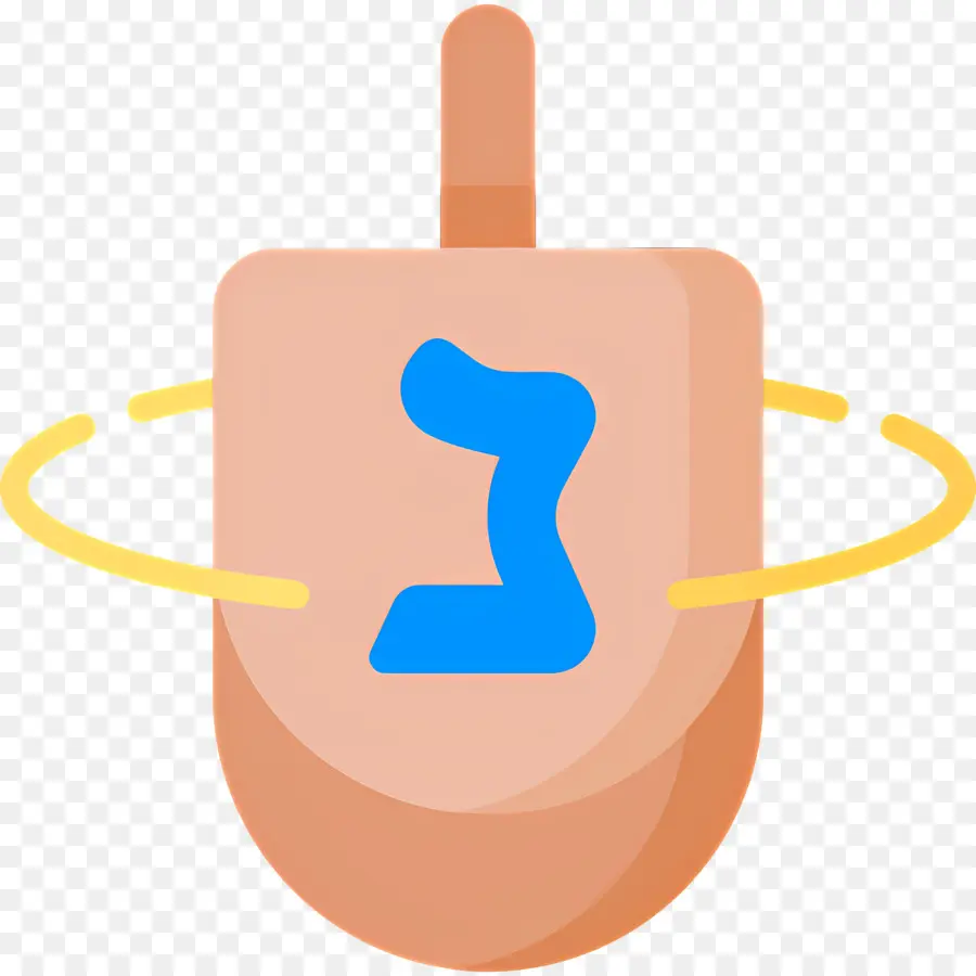 Hanoukka Dreidel，Dreidel Qui Tourne PNG