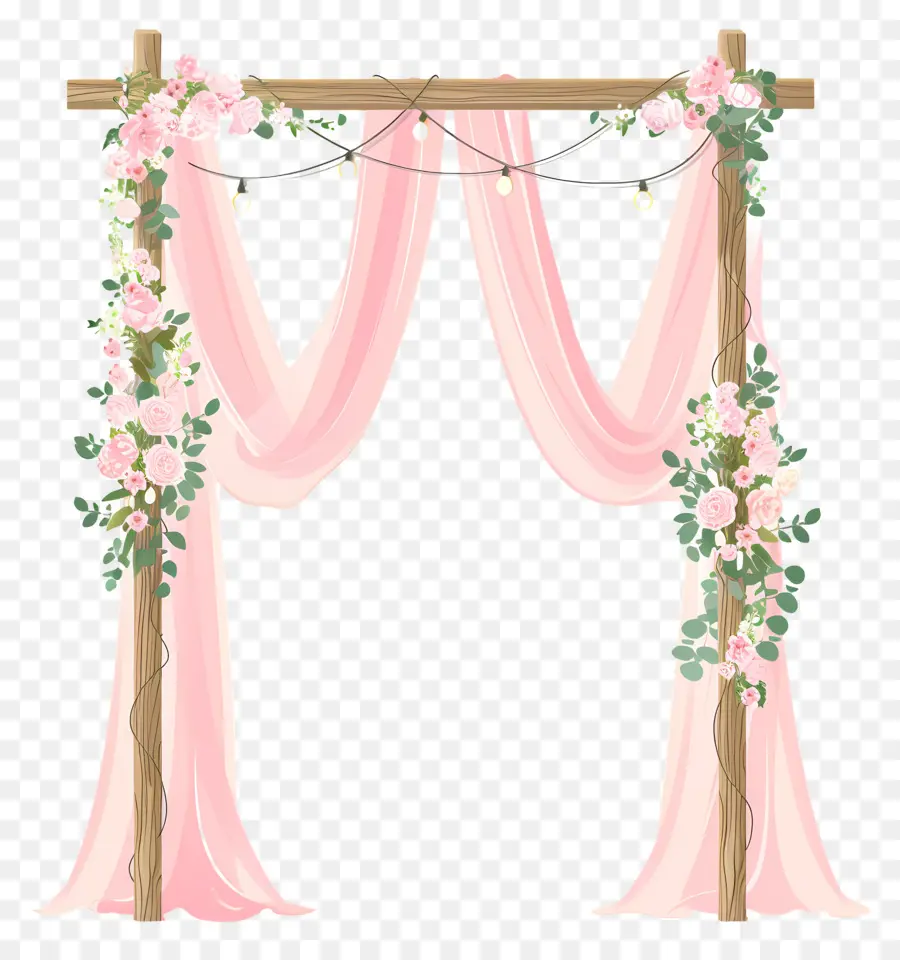 Arche De Mariage，Arche Florale PNG