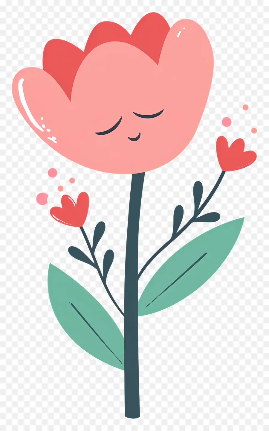 Fleur Emoji，Fleur Rose PNG