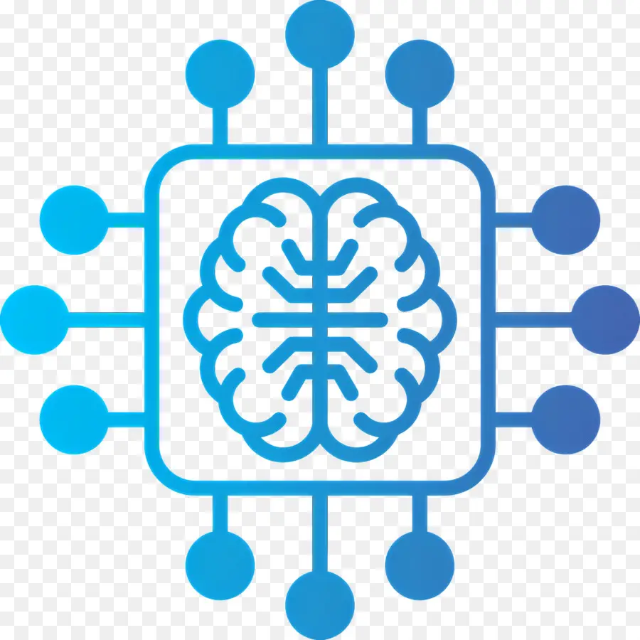 Science Des Données，Cerveau Avec Circuit PNG