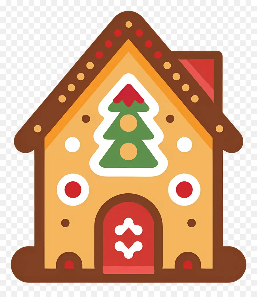 Maison En Pain D'épices De Noël，Maison En Pain D'épice PNG