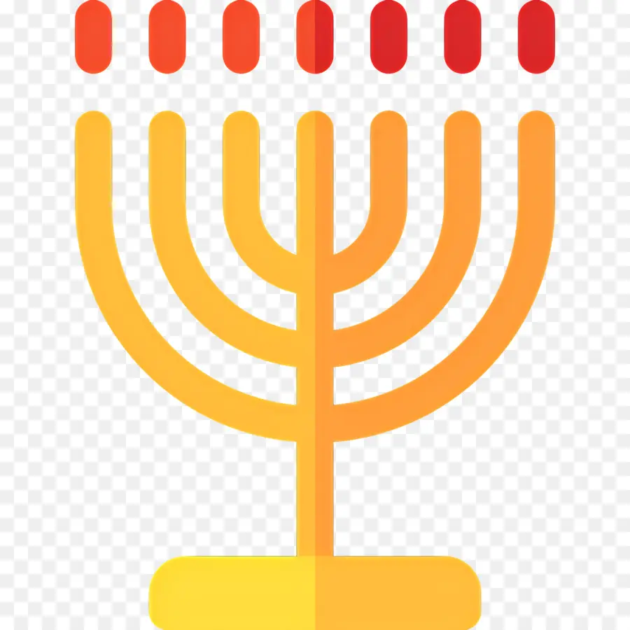 Hanoukka Menorah，Menorah PNG