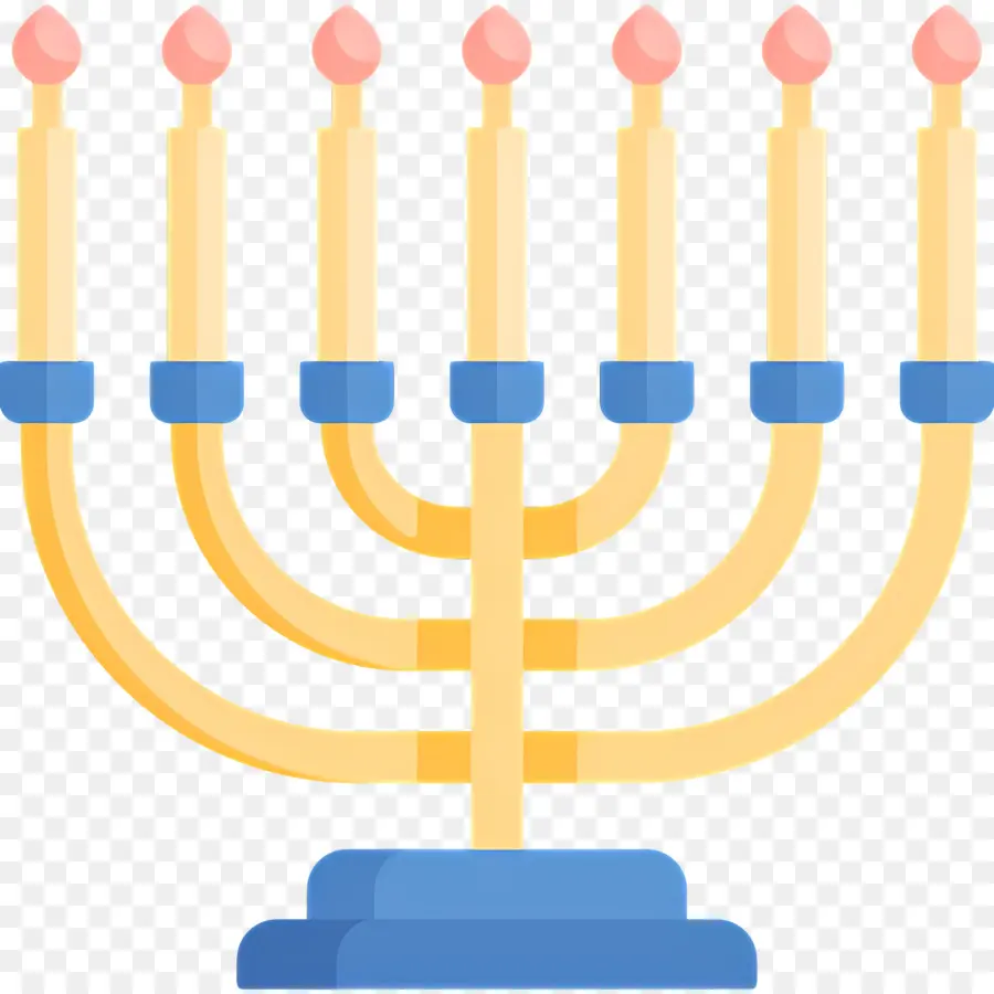 Hanoukka Menorah，Ménorah PNG