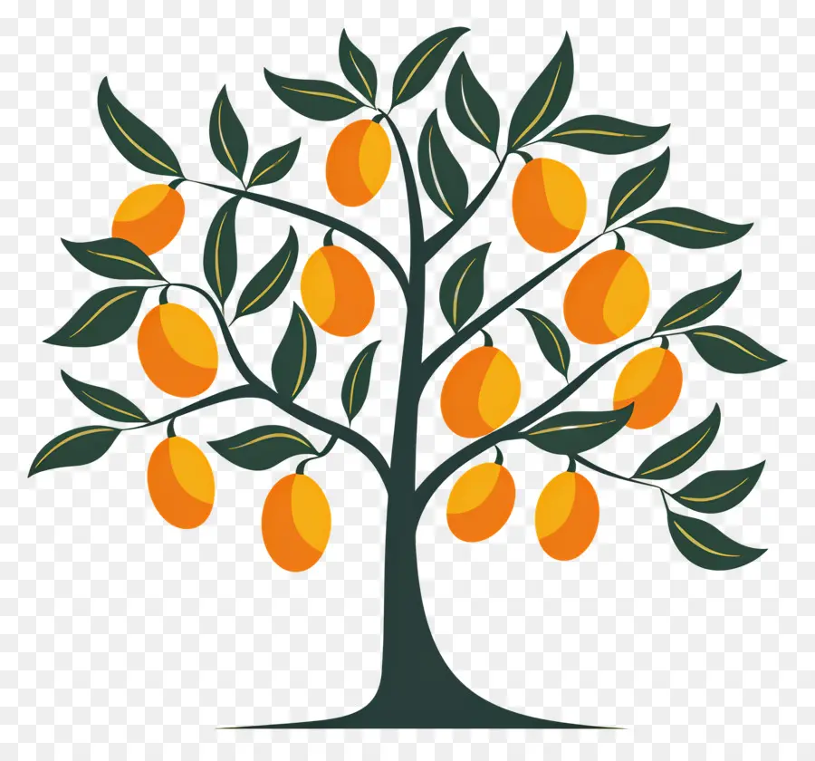 Manguier，Arbre Fruitier PNG