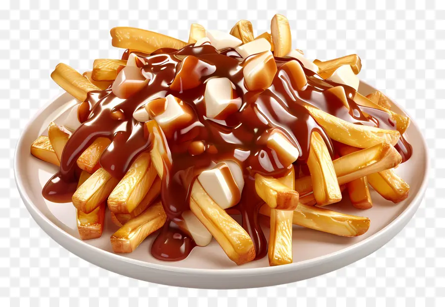 Poutine，Fromage En Grains PNG