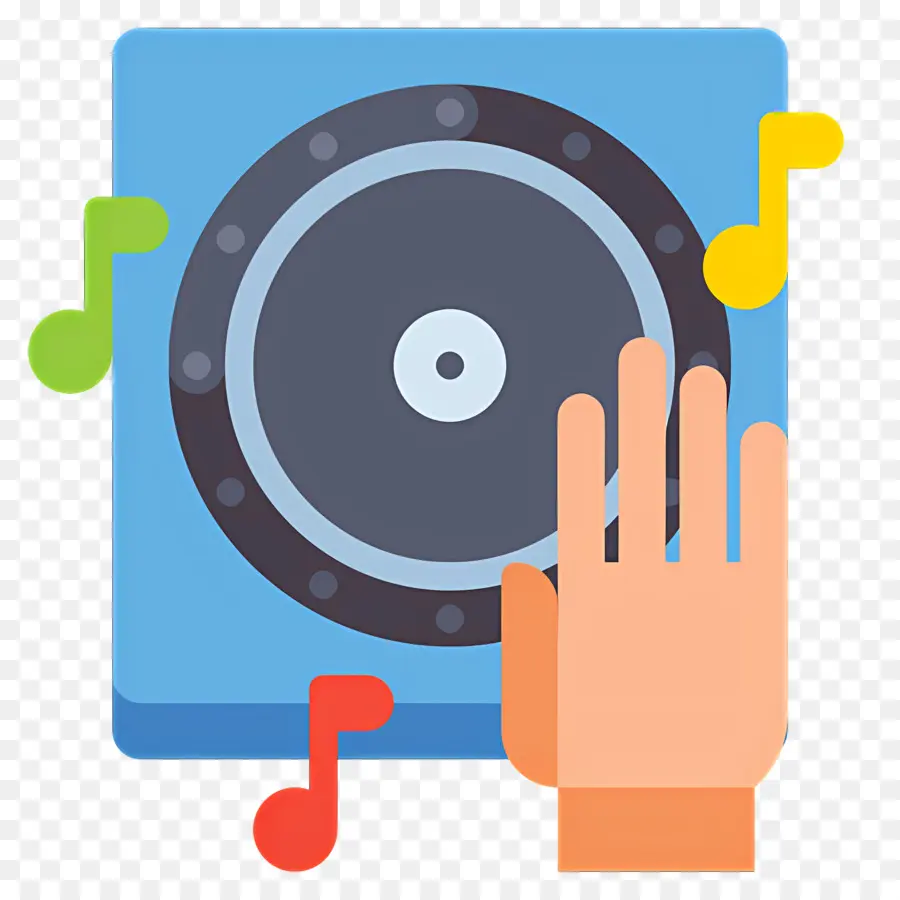 Musique Dj，Platine Dj PNG