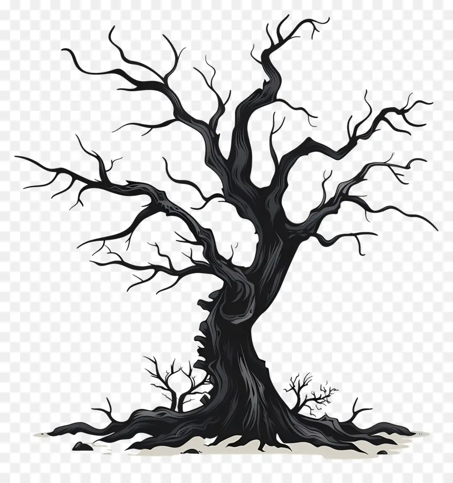 Arbre Mort，Arbre Tordu PNG