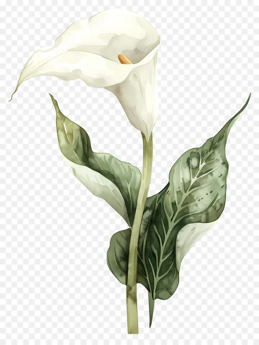 Lily Calla，Lys Calla Blanc Unique PNG