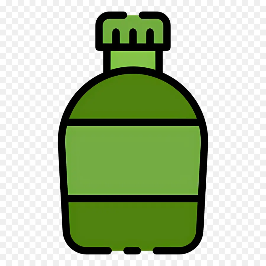 Bouteille D'eau，Bouteille Verte PNG