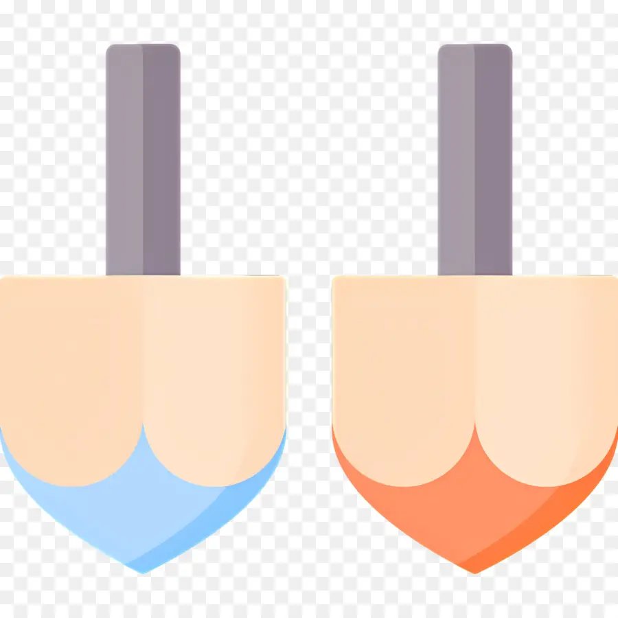 Hanoukka Dreidel，Dreidels Simples PNG