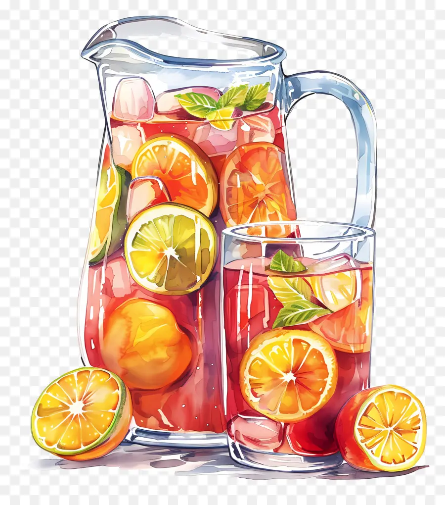 Sangria，Sangria Aux Fruits PNG