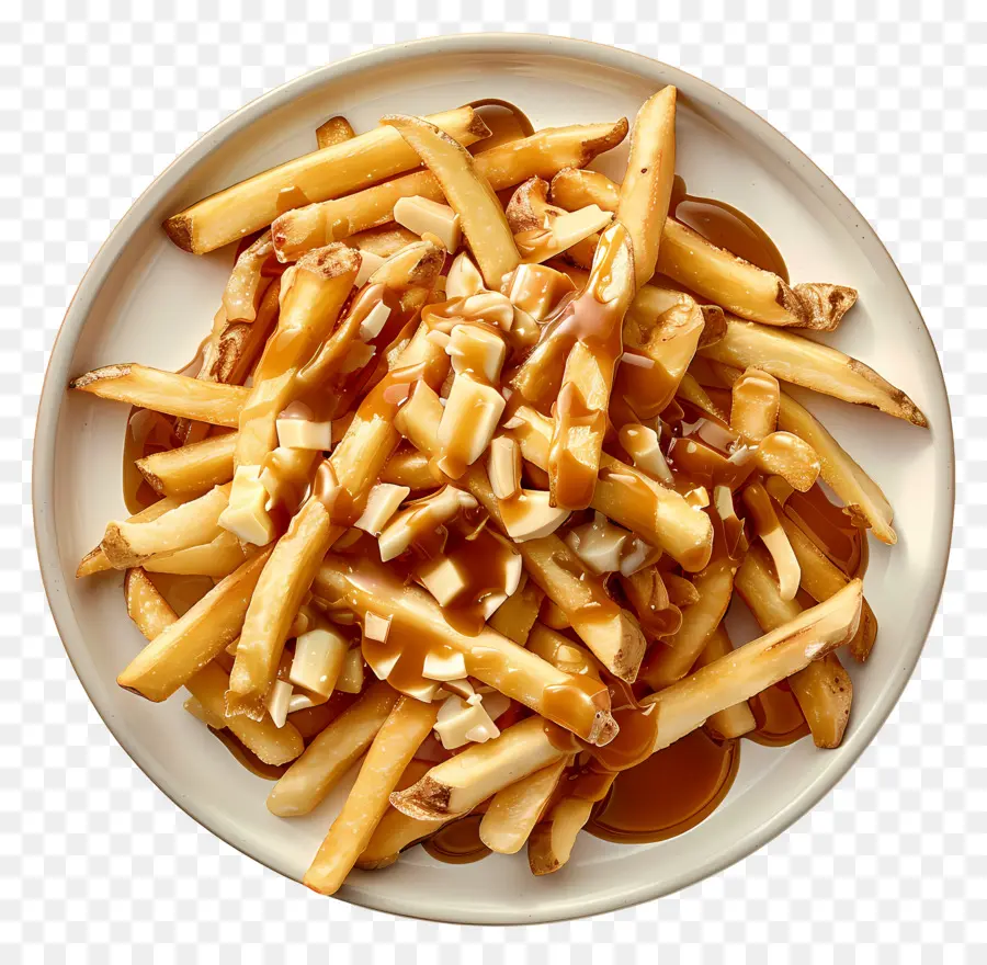 Poutine，Fromage En Grains PNG