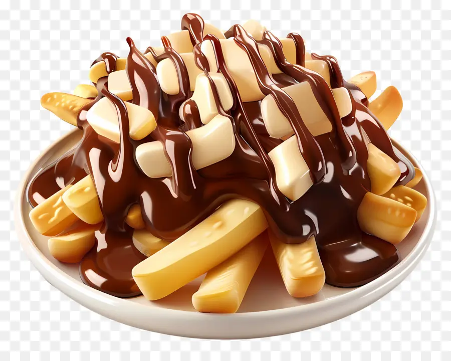 Poutine，Plat De Poutine PNG