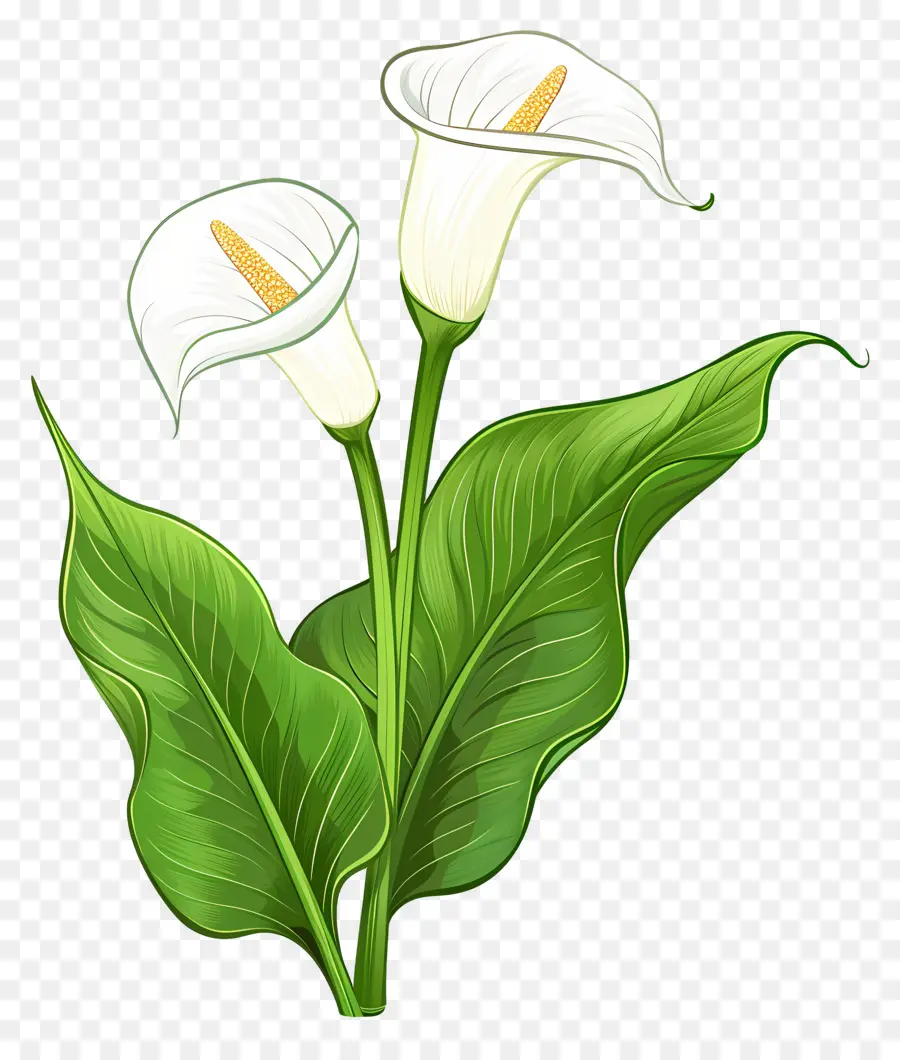 Lily Calla，Lys Calla Blanc Unique PNG