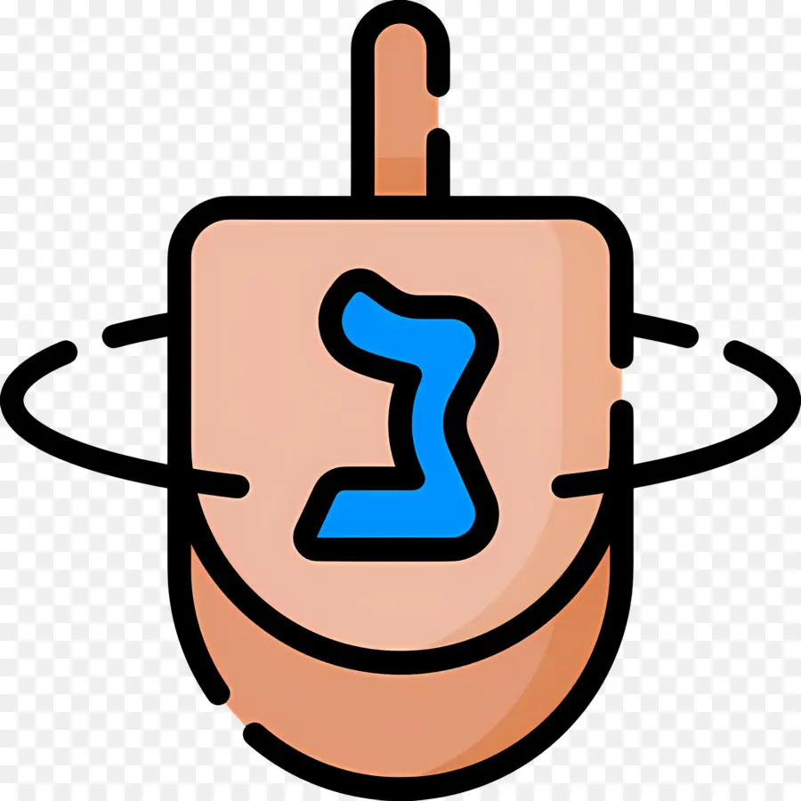 Hanoukka Dreidel，Dreidel PNG