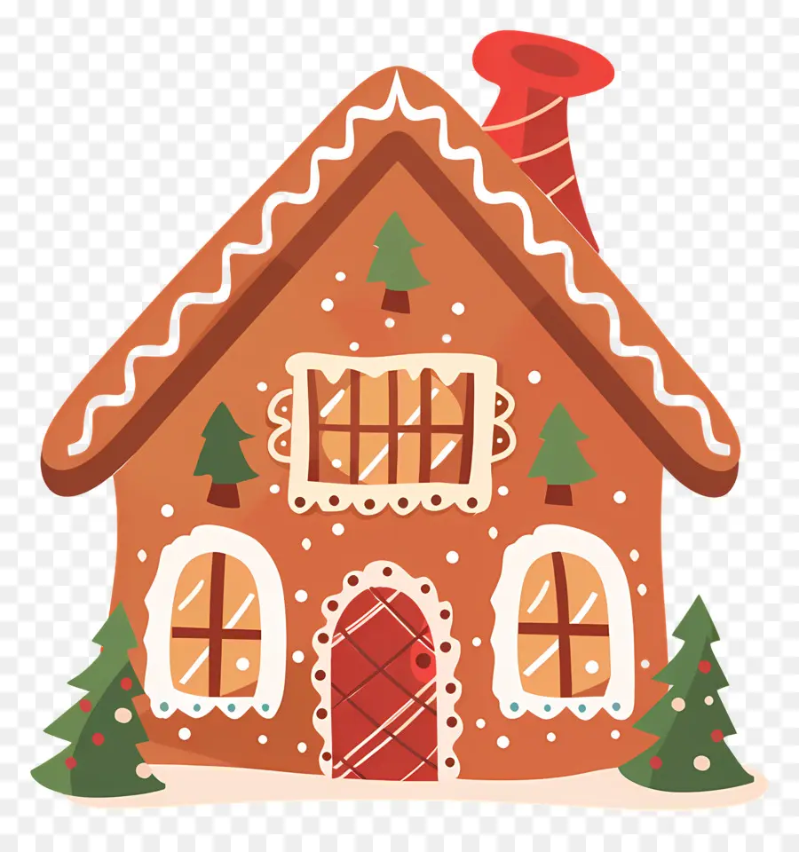 Maison En Pain D'épices De Noël，Maison En Pain D'épice PNG