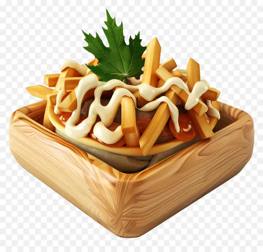 Poutine，Frites En Sauce PNG